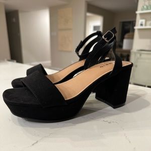 Torrid platform block heel sandal